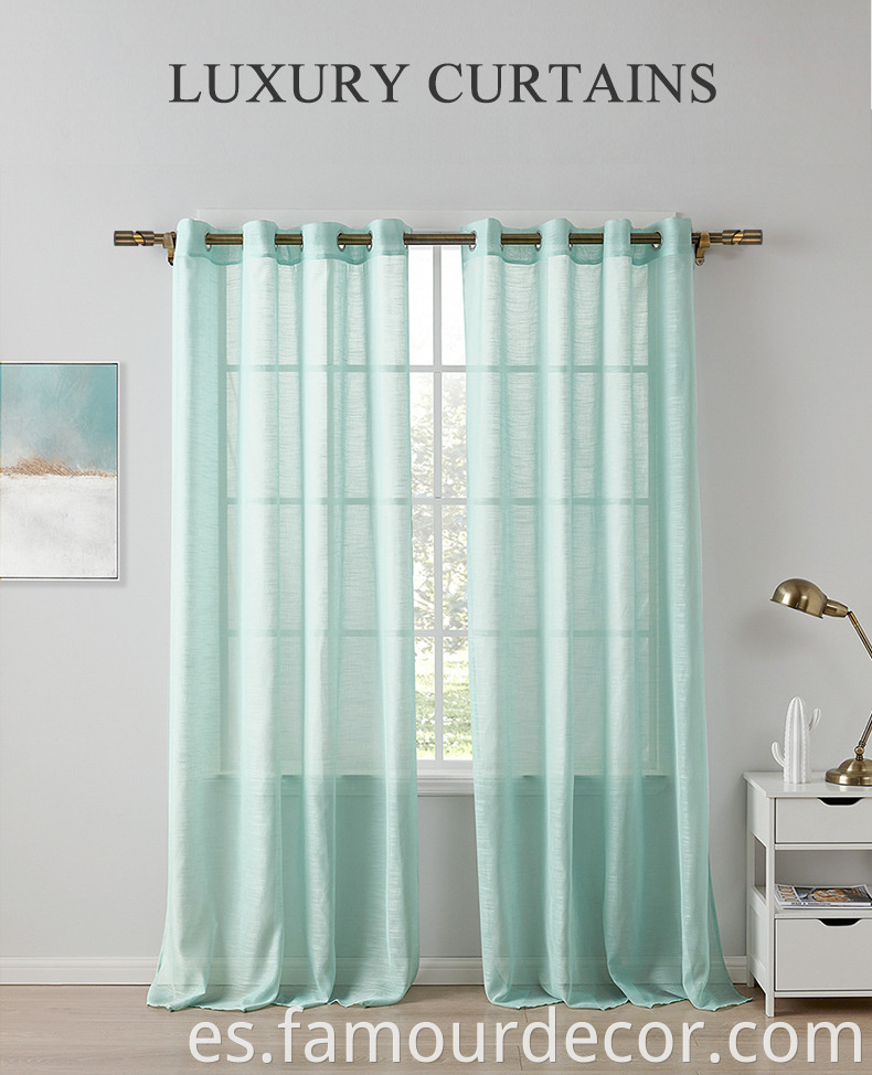 Three Colors Finial Curtain Pole
